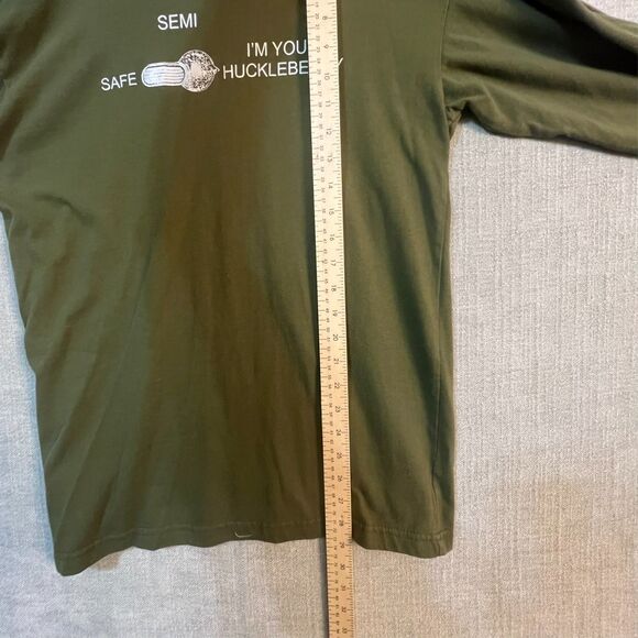 AR15 selector Switch T Shirt Safe- Semi- I'm Your Huckleberry Tombstone Large - Picture 4 of 6